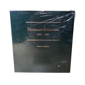 Brand New Littleton Coin Album LCA9 Morgan Dollars 1892-1921 Archival Quality